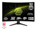 MSI monitor MAG 325CQF - 31.5" | Rapid VA Curve 1000R | QHD | 0.5ms | 180Hz