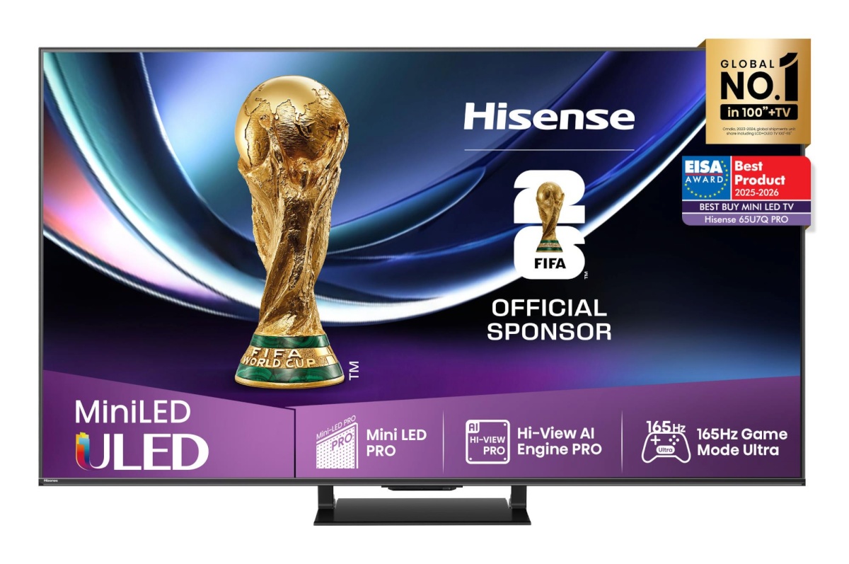 HISENSE televiisor 65 " 4K Ultra HD 3840 X 2160 Pixels flat 16:9 uled 65u7qpro