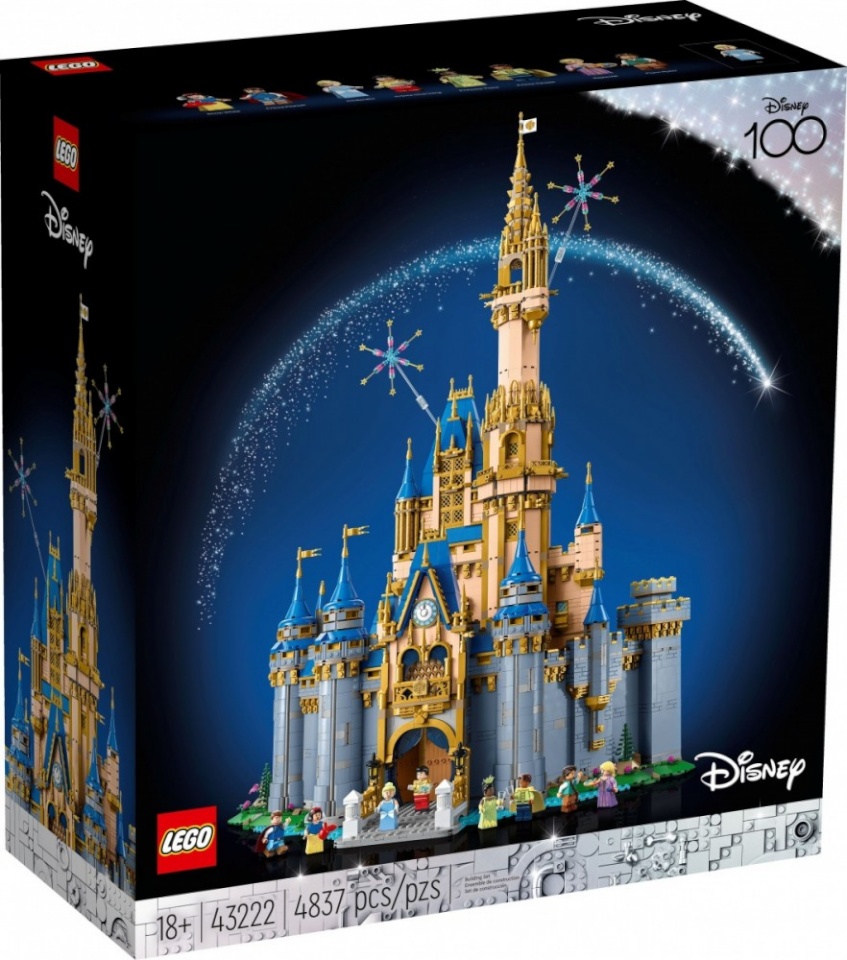 Lego klotsid Blocks Disney 43222 Disney Castle