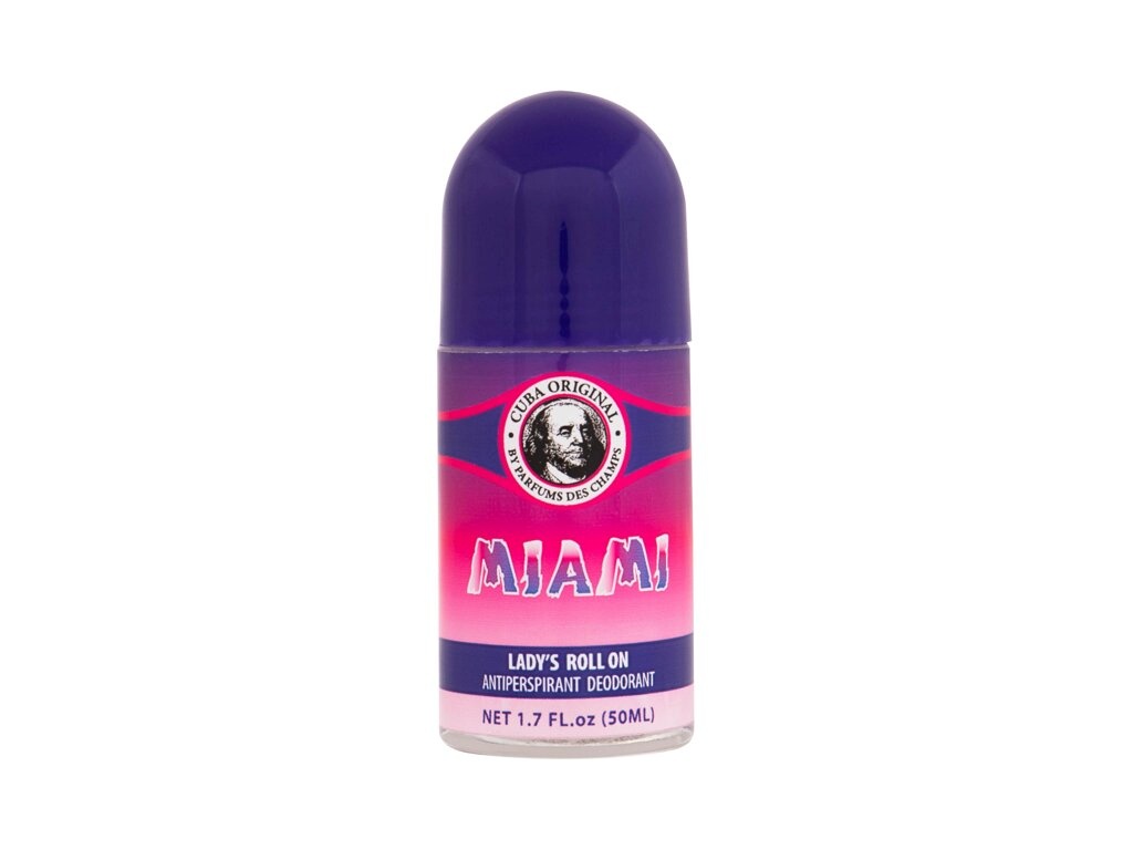 Cuba deodorant Miami 50ml, naistele