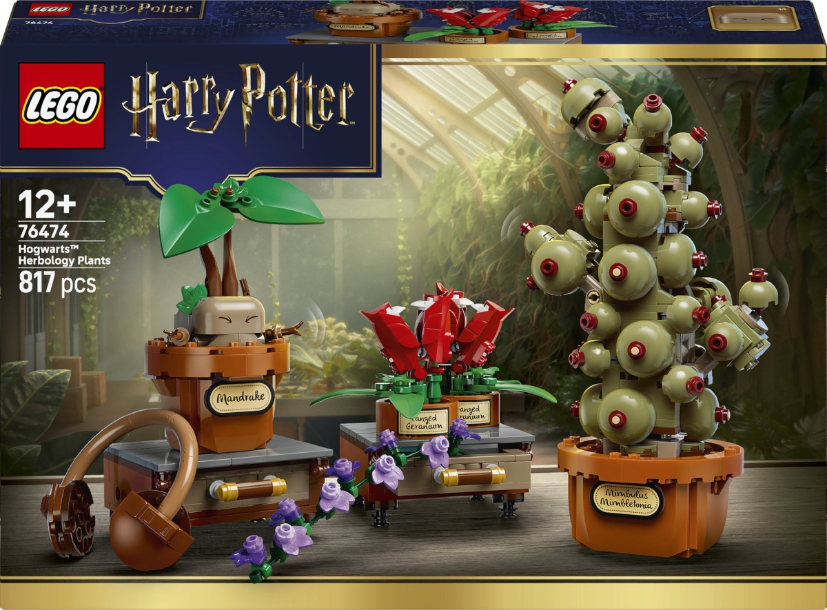 LEGO Harry Potter 76474 - Sigatüüka ravimtaimede õppetund Taimed