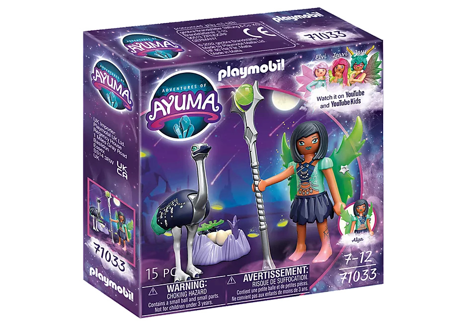 Playmobil klotsid Ayuma 71033 Moon Fairy with Soul Animal