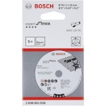 Bosch lõikeketaste komplekt 5-osaline Expert for Inox, 76x10x1mm