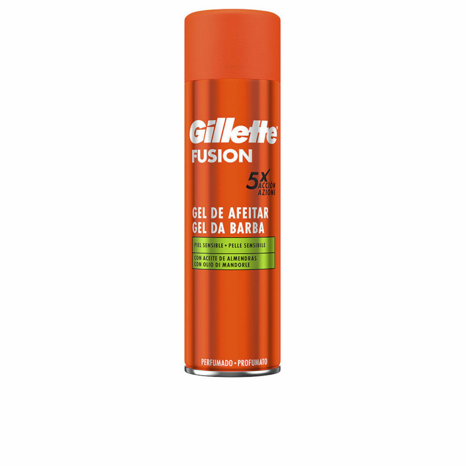 Gillette raseerimise geel Fusion Tundlik nahk 200ml