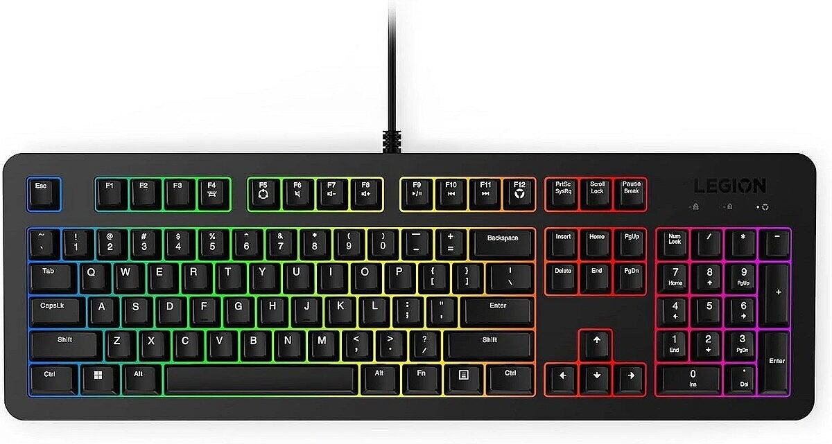 Lenovo klaviatuur Legion K310 RGB Gaming Keyboard, Põhjamaade