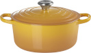 Le Creuset Signature ümmargune malmpann, 24cm, nektar
