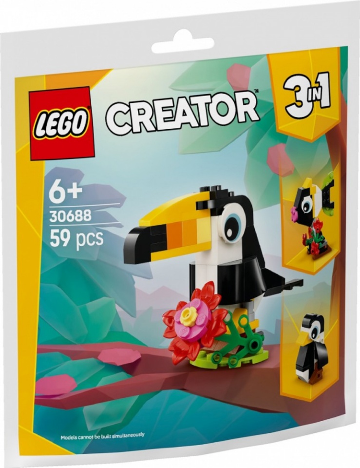 Lego klotsid Bricks Creator 30688 Tropical Toucan