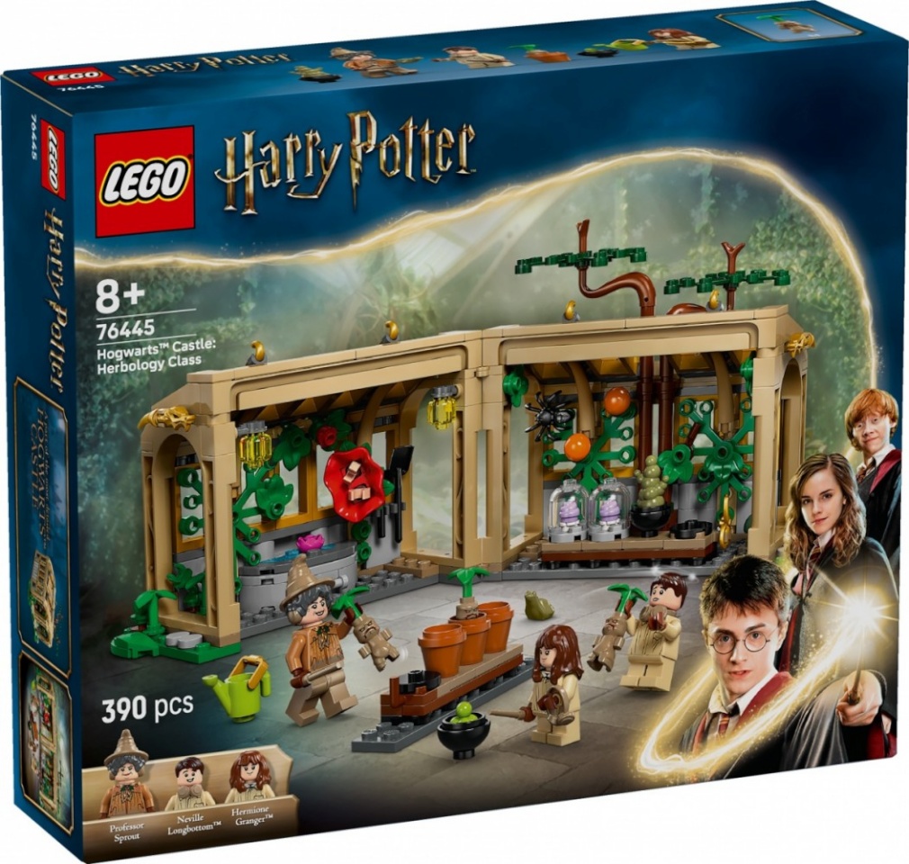 LEGO klotsid 76445 Harry Potter Schloss Hogwarts: Kräuterkundeunterricht
