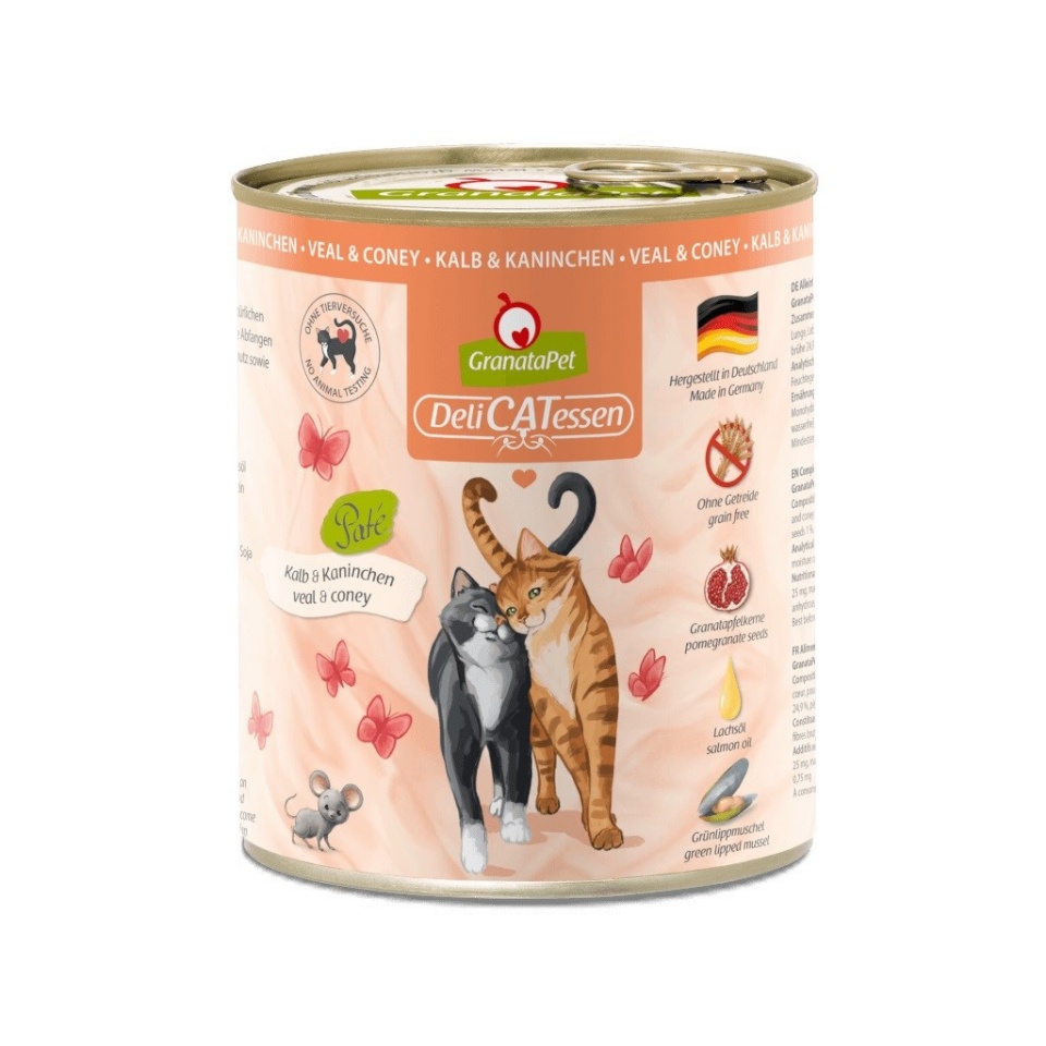 Fox4pets kassitoit GranataPet DeliCatessen Salmon and Turkey, 800g