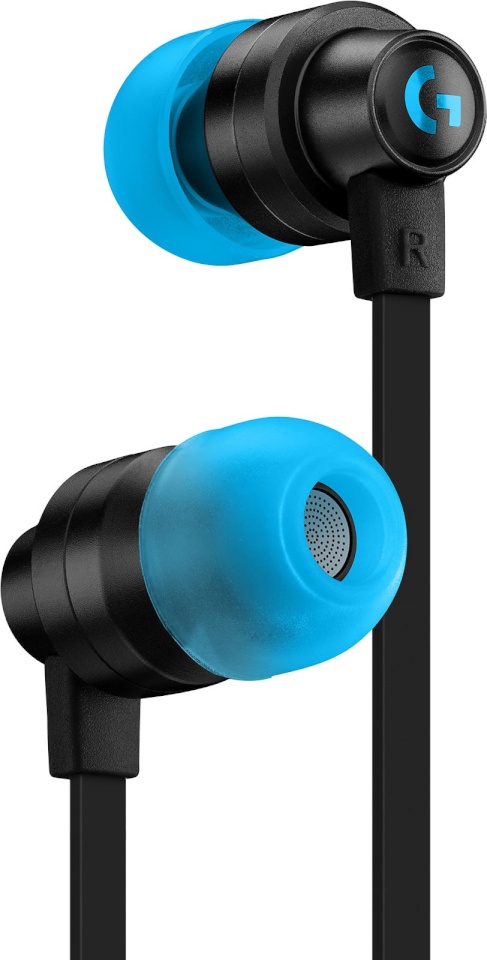 Logitech kõrvaklapid G333 In-Ear Earphones Black, must