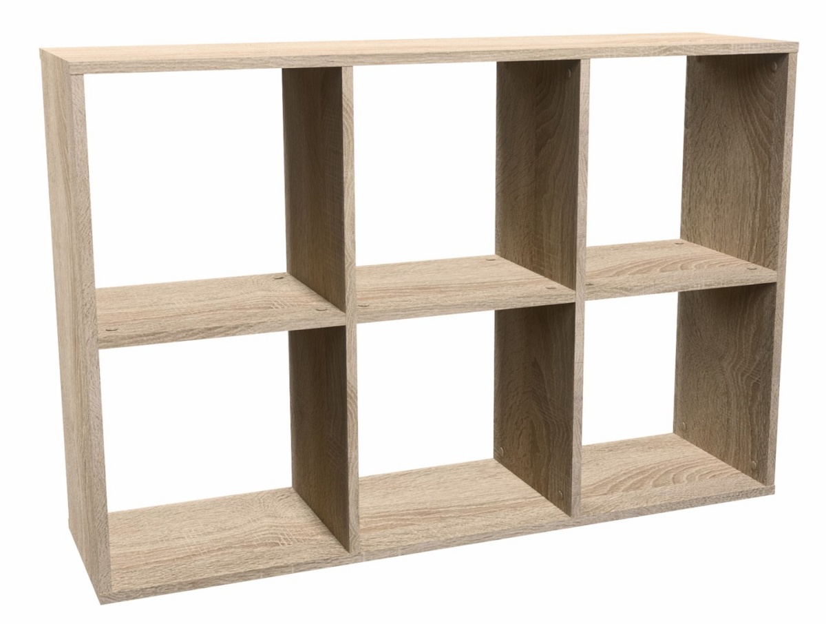 Top E Shop riiul MALAX 2X3 SONOMA Living Room Bookcase