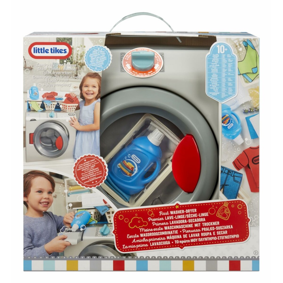 Little Tikes Mängupesumasin My 1st washing machine 29x39.4x52.3cm Interaktiivne