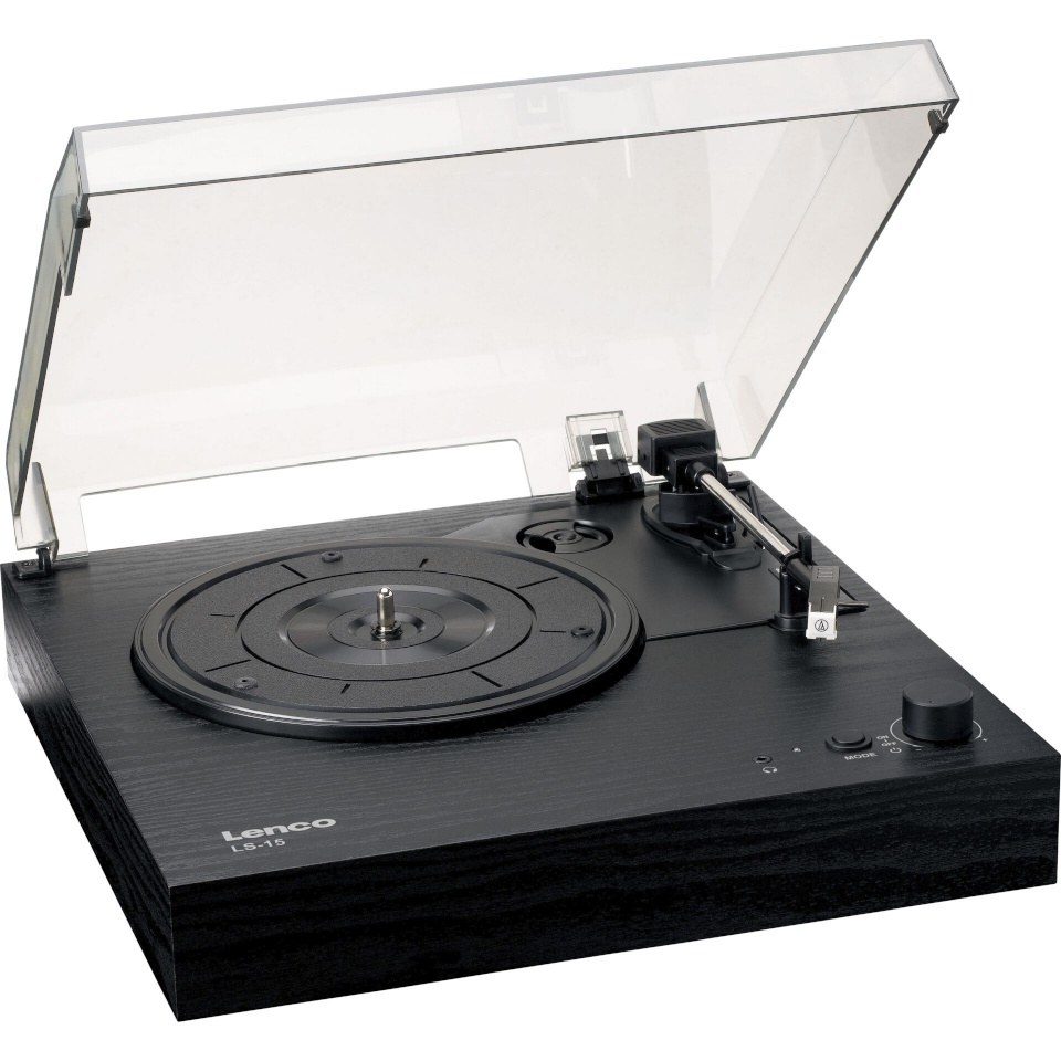 Lenco plaadimängija LS-15BK must