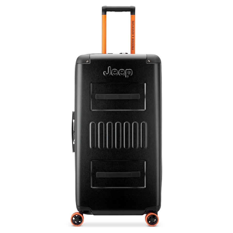 Delsey pagasikohver Jeep JH002B pagasiruumi laiendatav, 80 cm, must