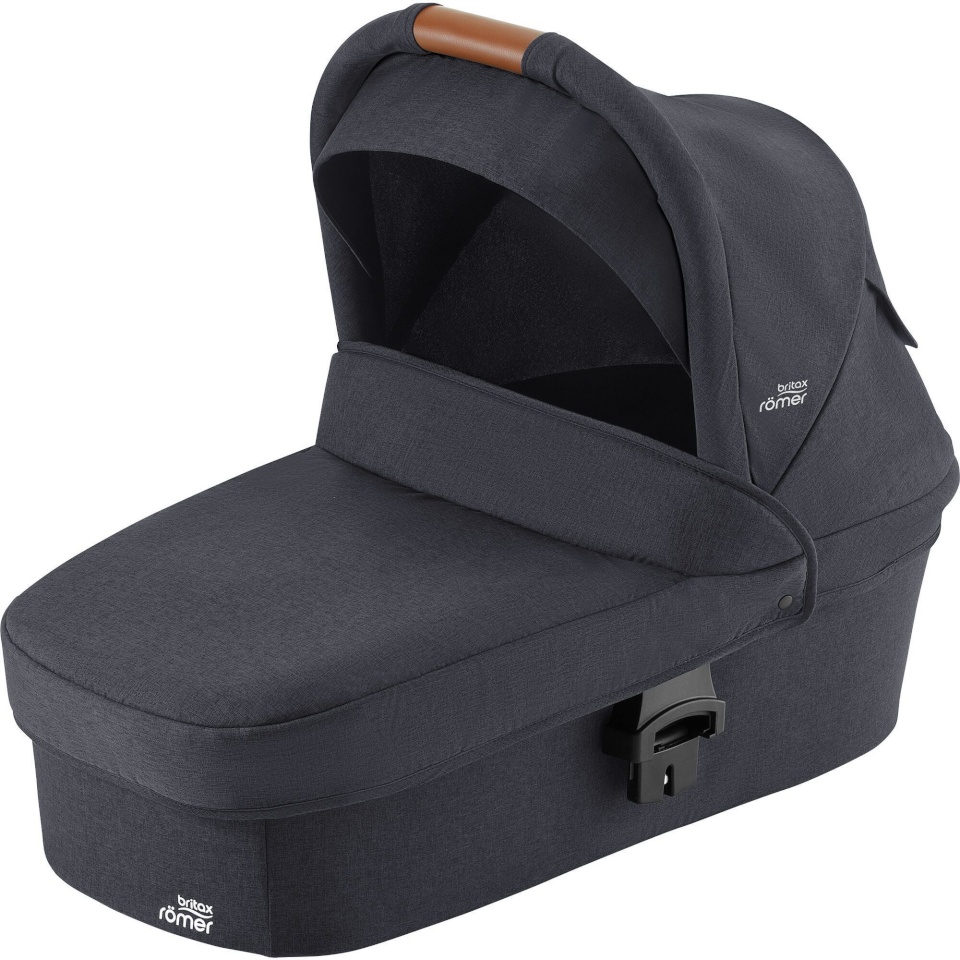 Britax-Römer vankrikorv STRIDER M, Black Shadow, Cognac