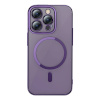 Baseus kaitsekest Glitter Magnetic Case iPhone 14 Pro lilla + tempered glass + cleaning kit