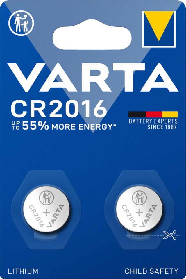 Varta patarei 06016 Single-use battery CR2016 Lithium