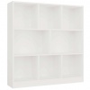 Top E Shop riiul FIESTA 8P valge Bookcase