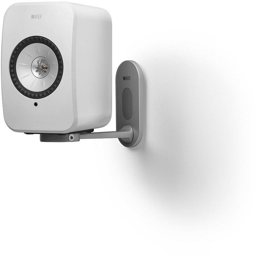 Kef B1 seinakinnituspaar LSX aktiivkõlaritele, hõbedane