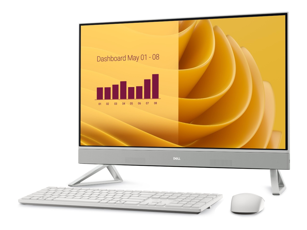 Dell lauaarvuti 27 AIO Full HD i7 150U / 16GB / 1TB / NVIDIA GF MX570A 2GB / Win11 Pro / ENG Kbd+mouse / Touch / 3Y ProSupport NBD OnSite warranty |