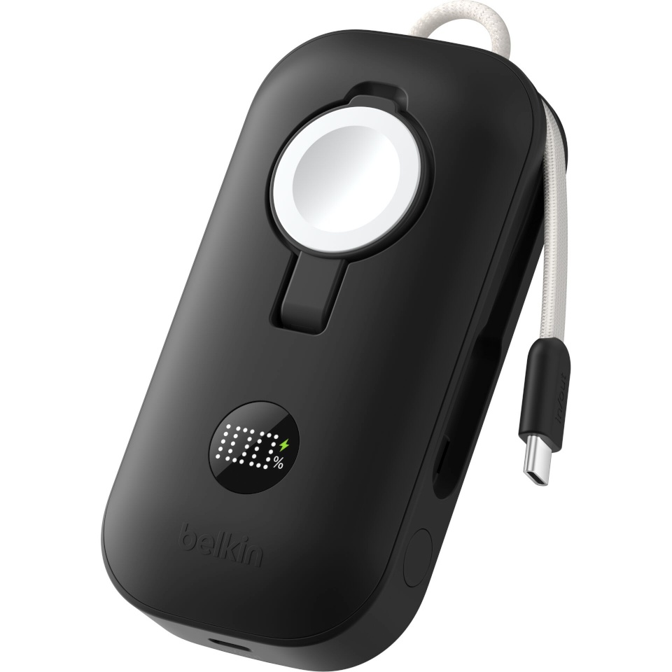 Belkin akupank Powerbank 10.000mAH 45W inkl.Apple Watch-Lad. BPD012hqBK