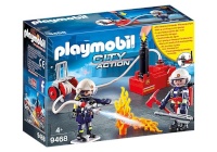 Playmobil klotsid City Action - Firefighters With Water Pump 9468