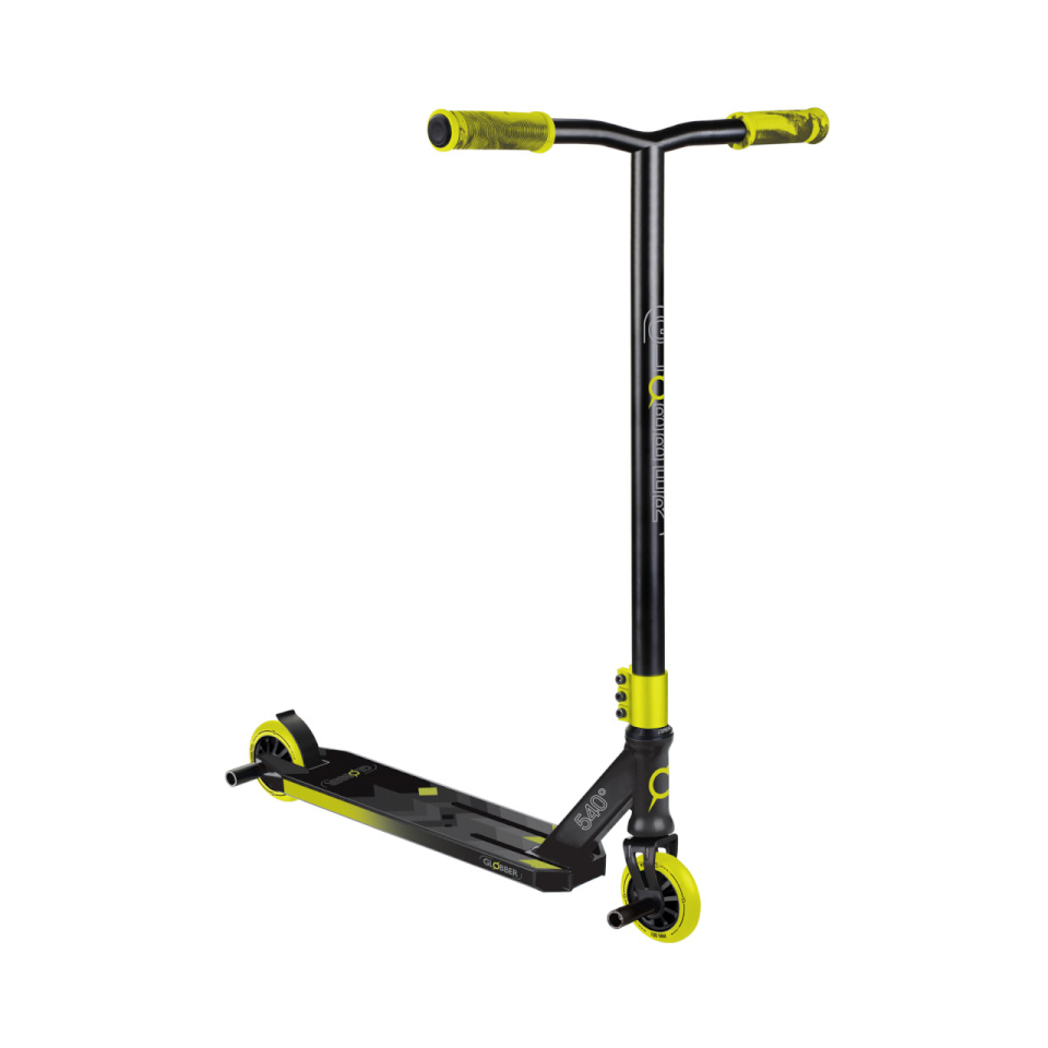 Globber tõukeratas Stunt GS 540, must-kollane, 622-107-3
