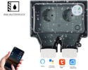 TOMZN WES-2P-IP66 WiFi-ga juhitav Suko pistikupesa Välistingimustes kasutamiseks