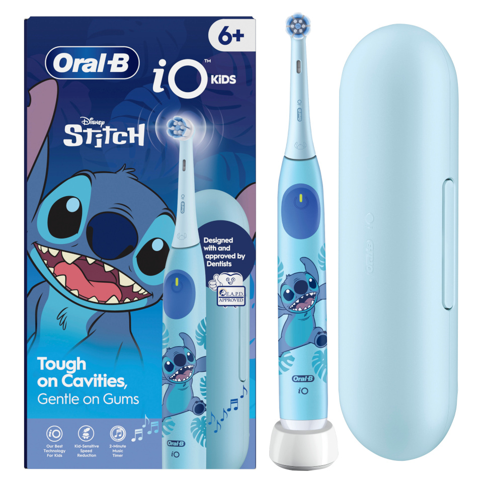 Braun hambahari Oral-B iOS2K.1I9.K iO Kids Disney Stitch +TC