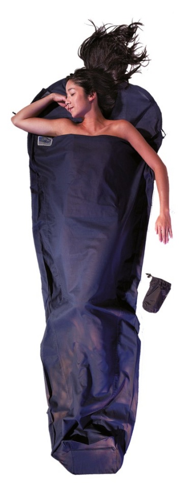 Cocoon magamiskott MummyLiner Mummy sleeping bag Cotton sinine