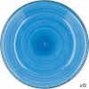 Quid sügav taldrik Vita sinine Keraamiline (ø 21,5cm) (12tk)