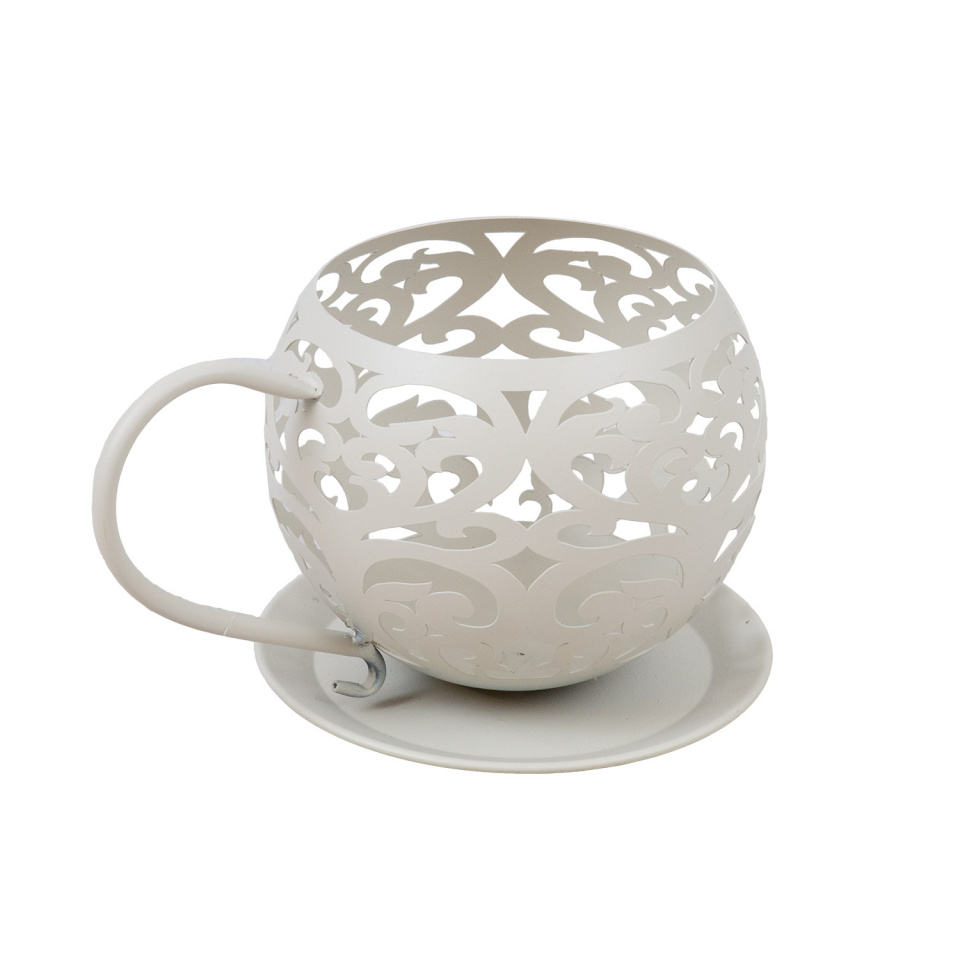 H4Y küünlajalg Sandy, 26x19x15cm, valge