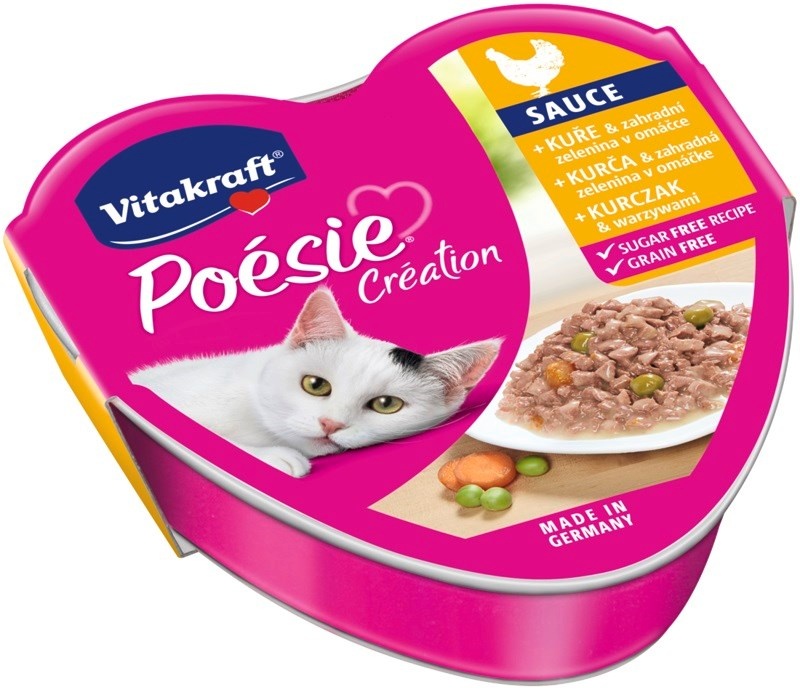 Vitakraft kassitoit Poesie Creation SOS Chicken/Vegetables, 85g
