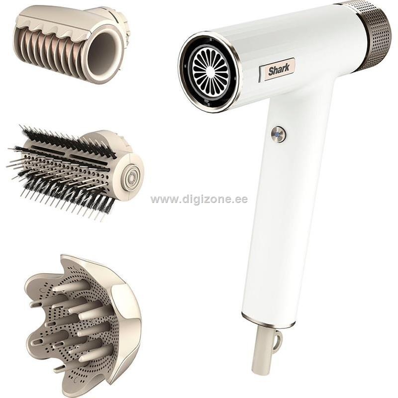 Shark föön SpeedStyle 3-in-1 Hair Dryer, valge