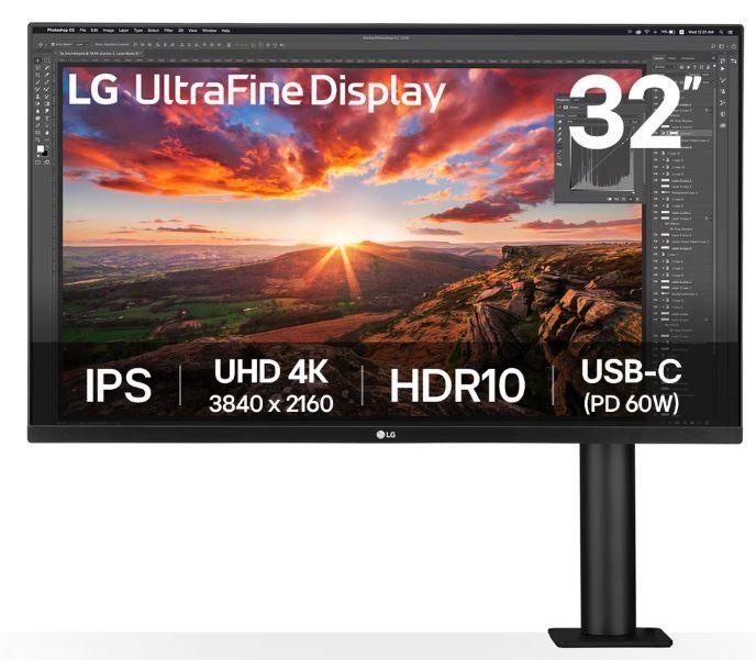 LG monitor 32" IPS/32un880k-b