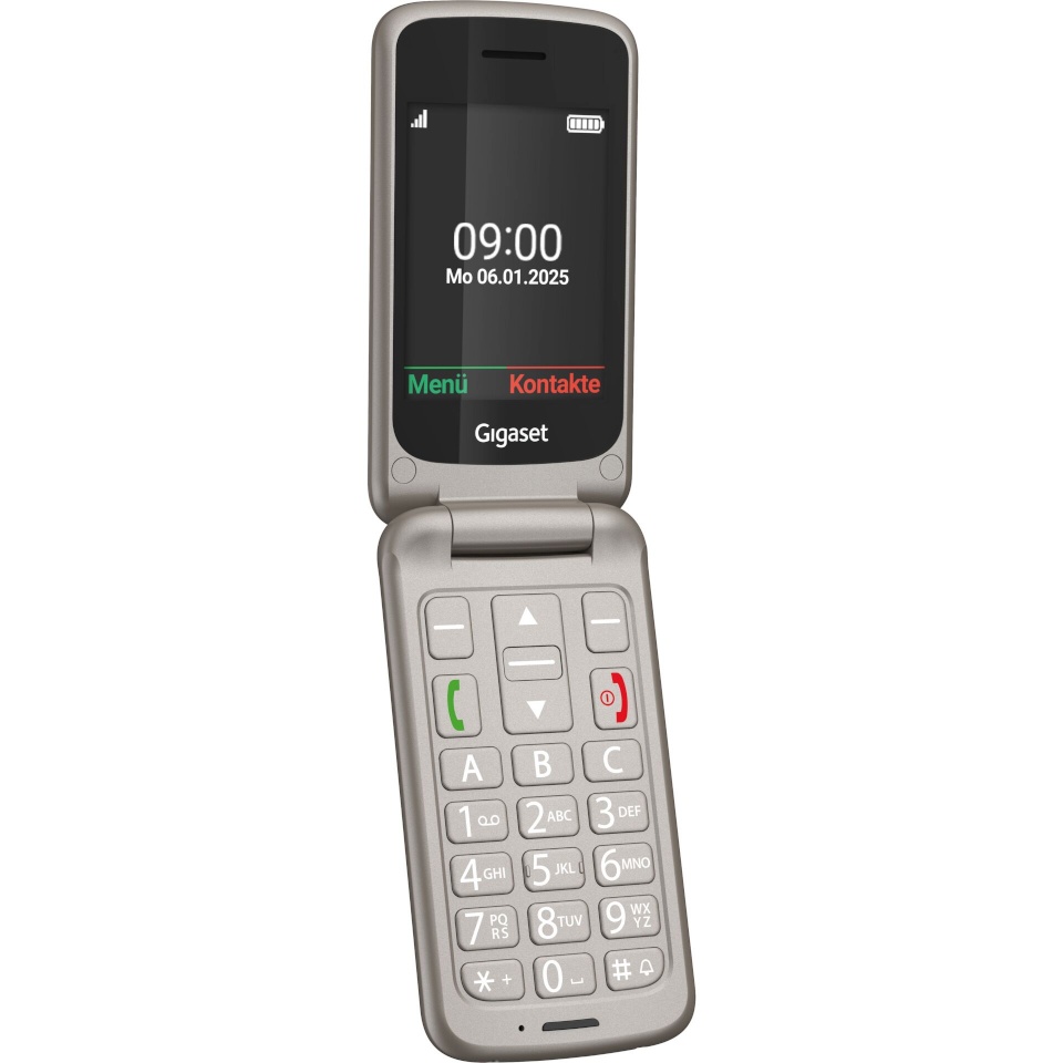 Gigaset mobiiltelefon GL595 hõbedane