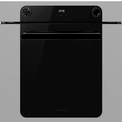 SMEG integreeritav ahi SF6200TSI Musa, A+, 70L, aurupuhastus, must/hõbedane
