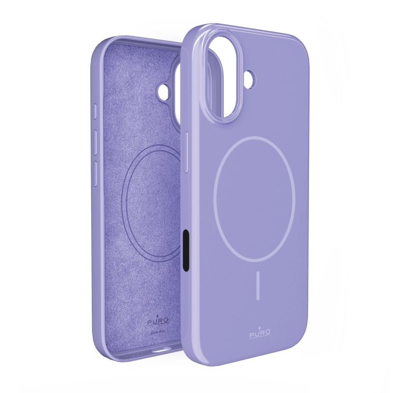 Puro Pulse iPhone 17 Polycarbonate Protective Case - Purple / iPhone 17