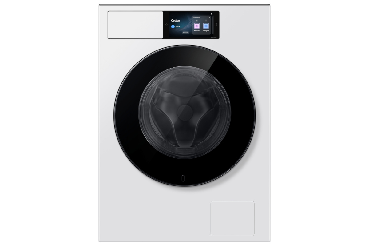 Samsung pesumasin WF90H09C4WT2 eestlaetav, 9 kg, 1400 p/min, inverter, valge