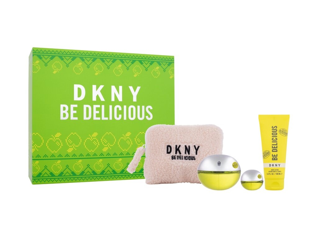DKNY parfüüm Be Delicious EDP 100ml + EDP 15ml + Body Lotion 100ml + Coin Purse, naistele