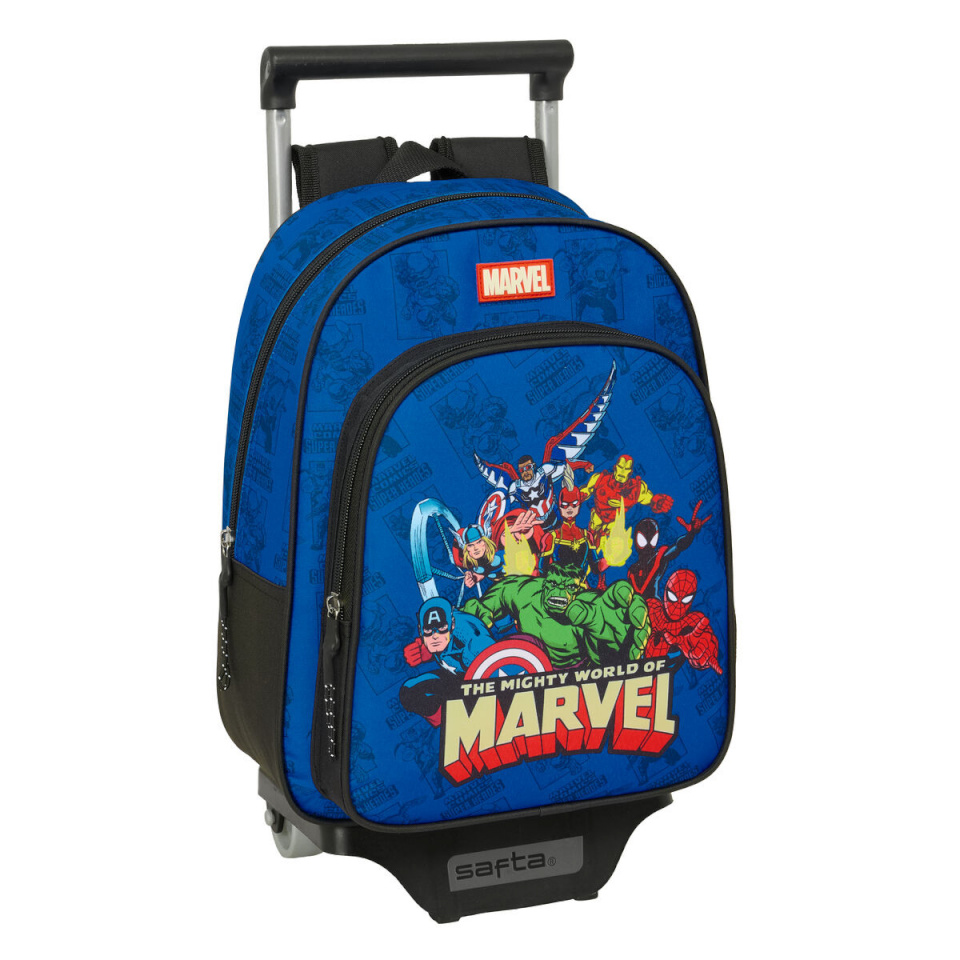 Marvel seljakott sinine must 27x10x67cm 27x33x10cm