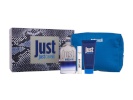 Roberto Cavalli komplekt Just Cavalli EDT 90ml + Shower Gel 100ml + EDT 15ml + Cosmetics bag, meestele