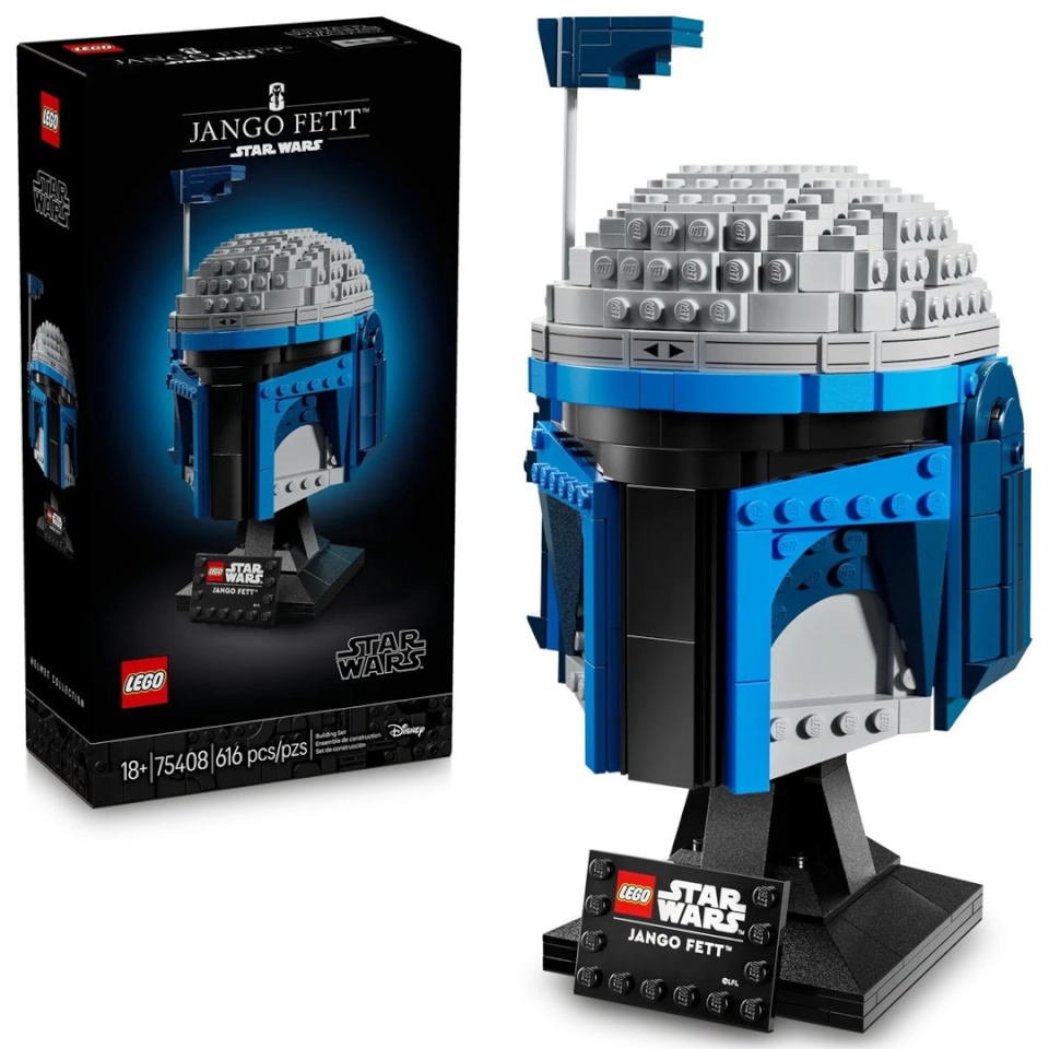 Lego klotsid STAR WARS 75408 Jango Fett Helmet