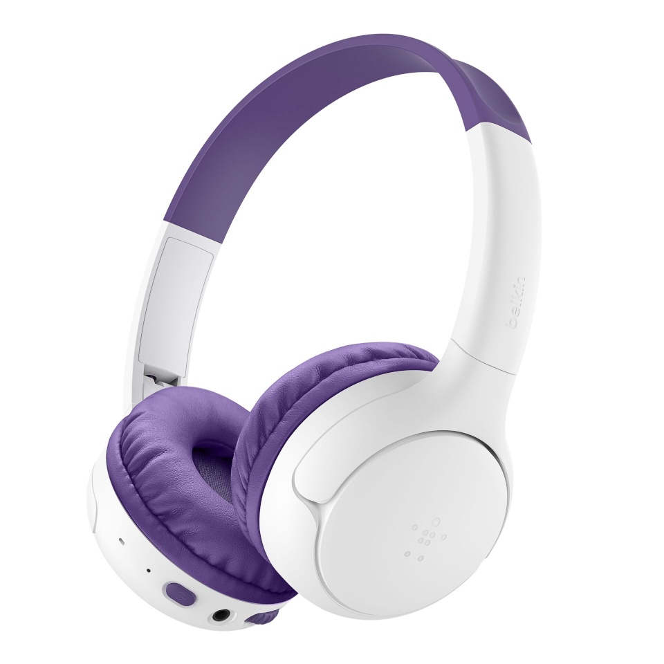 Belkin juhtmevabad kõrvaklapid Soundform Mini 2 Wireless On-Ear Kids lilla