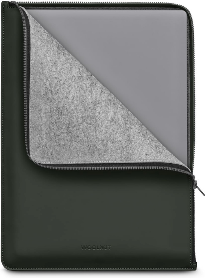 Woolnut kaitseümbris Coated Folio 16" MacBook Pro, roheline