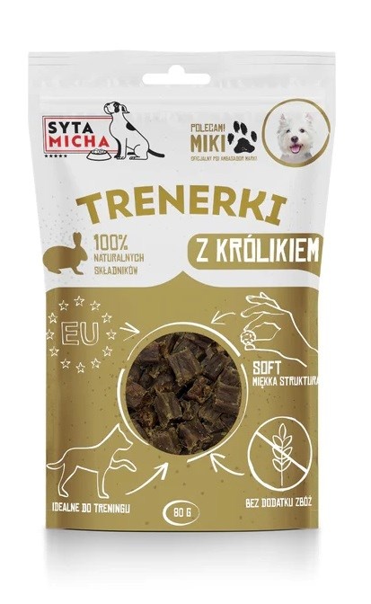 Syta Micha maius koerale Treats with Rabbit, 80g