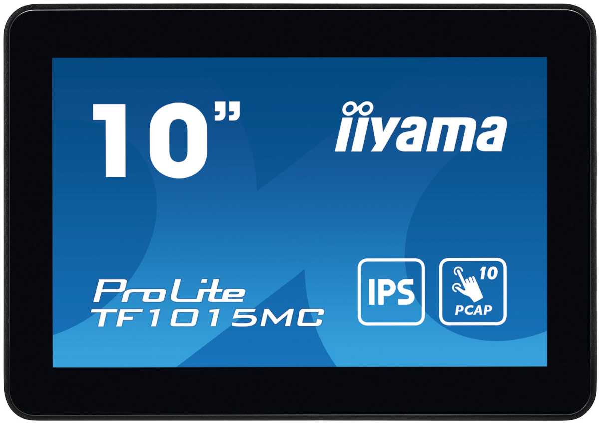 iiyama monitor 25.7cm (10,1") TF1015MC-B3 16:10 M-Touch HDMI+DP+USB