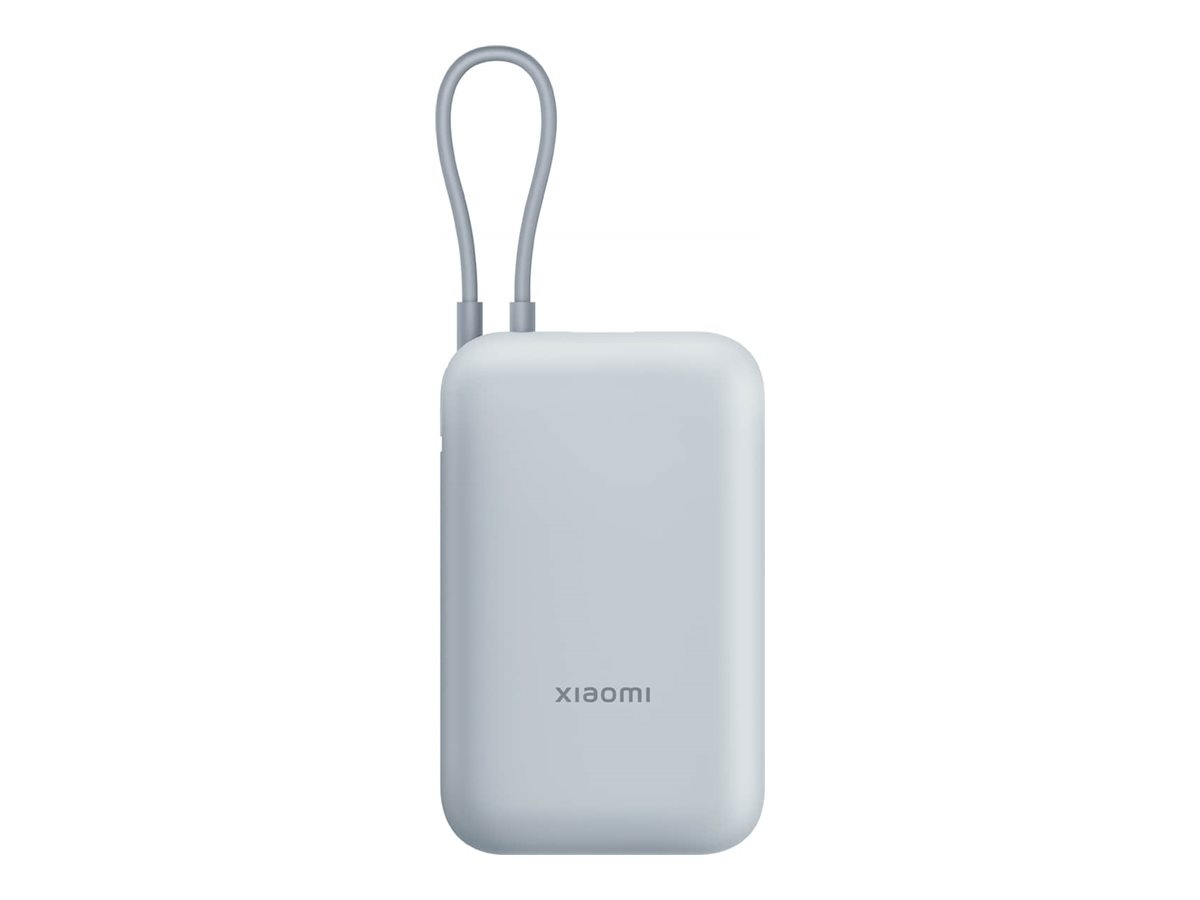 Xiaomi akupank (Integrated Cable) | 10000 mAh | USB-A/USB-C/USB-C cable | Ice sinine