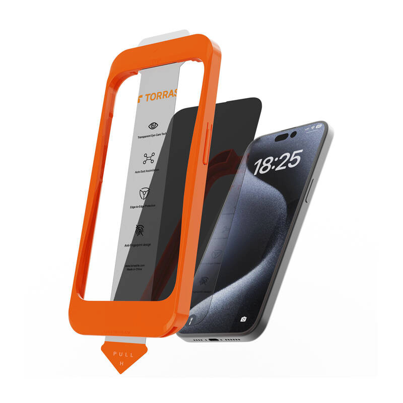 Torras kaitsekest Install Master tempered glass for iPhone 16