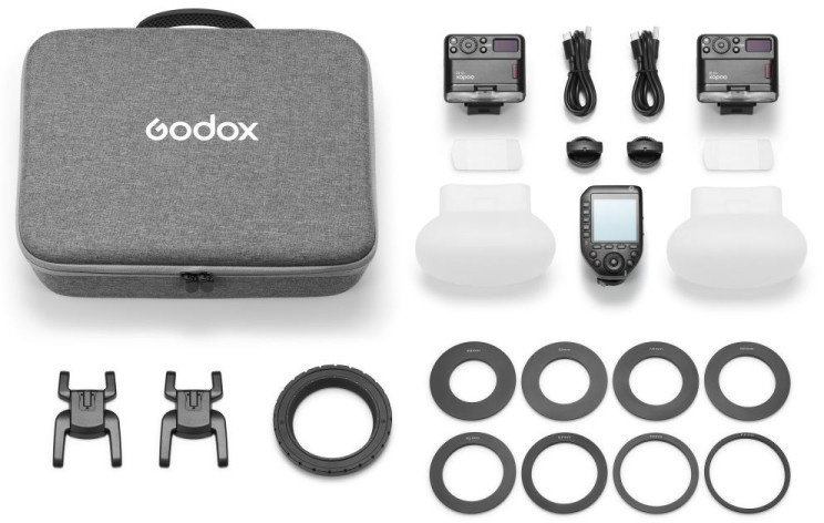 Godox makrovälk MF12 DK1 Dental Flash Kit